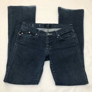 Rock & Republic Dark Wash Wide Leg Jeans Size 28